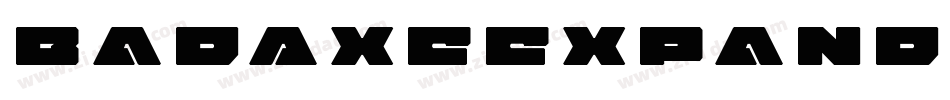 BadAxeExpandedItalic-8M4OZ字体转换