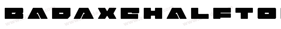 BadAxeHalftoneItalic-K7JVZ字体转换