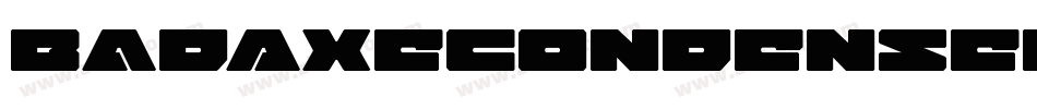 BadAxeCondensed-1G2jj字体转换