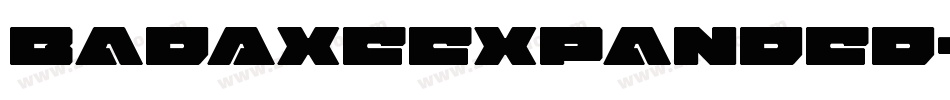 BadAxeExpanded-BWjLG字体转换