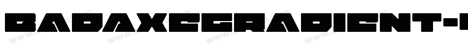 BadAxeGradient-Yzyqy字体转换