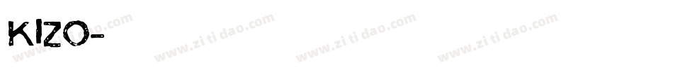 Kizo字体转换