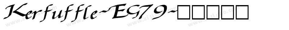 Kerfuffle-EG79字体转换