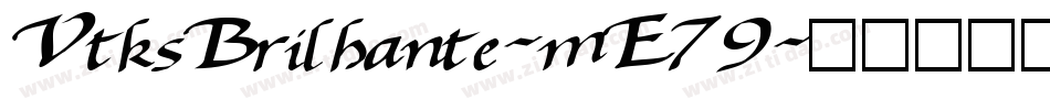 VtksBrilhante-mE79字体转换