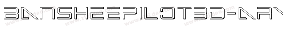 BansheePilot3D-aRVE字体转换