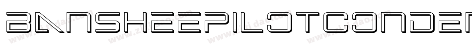 BansheePilotCondense字体转换