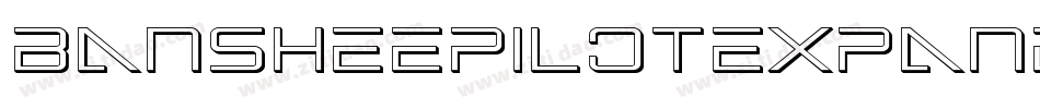 BansheePilotExpandedItalic-JLEK字体转换