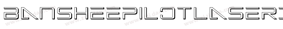 BansheePilotLaserItalic-9l92字体转换
