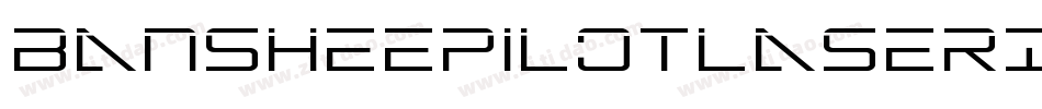 BansheePilotLaserItalic-9l92字体转换