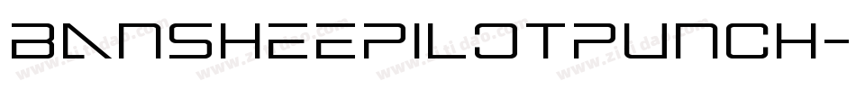 BansheePilotPunch-nPZO字体转换