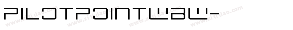 PilotPointWBW字体转换