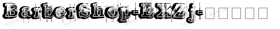 BarberShop-EXZj字体转换
