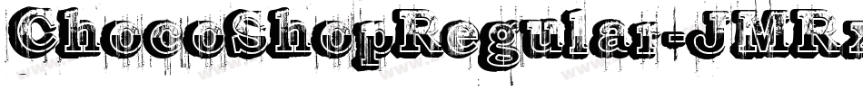 ChocoShopRegular-JMRx字体转换