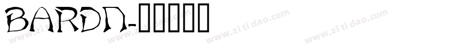 BARDN字体转换