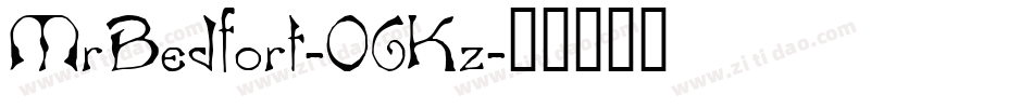 MrBedfort-06Kz字体转换