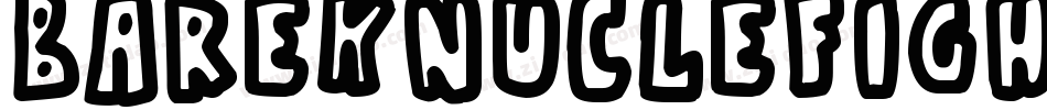 BareKnucleFight-Vo8e字体转换