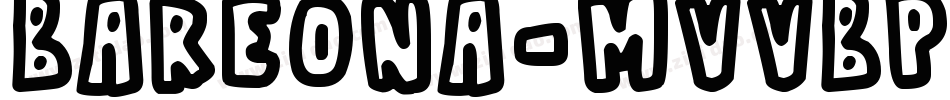Bareona-MVVBP字体转换