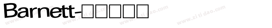 Barnett字体转换