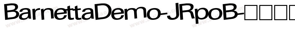 BarnettaDemo-JRpoB字体转换