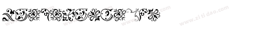 BaroqueScript字体转换