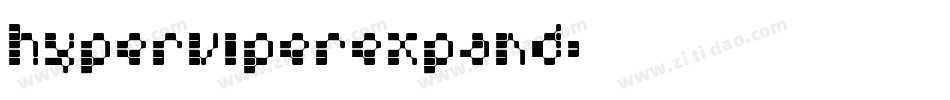 hyperviperexpand字体转换