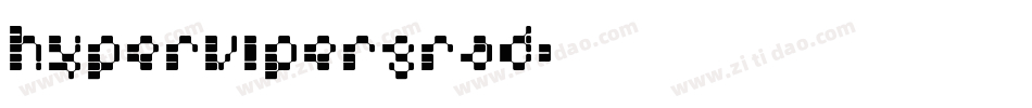hypervipergrad字体转换