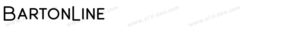 BartonLine字体转换