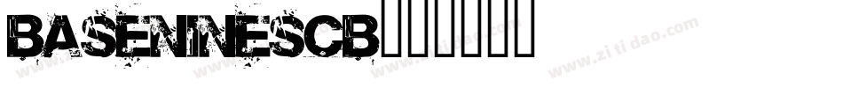 BaseNineSCB字体转换