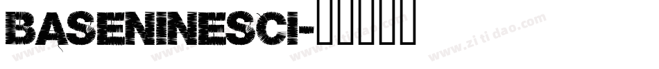 BaseNineSCI字体转换