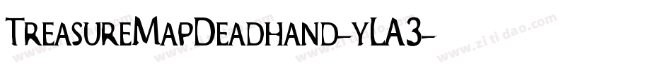 TreasureMapDeadhand-yLA3字体转换