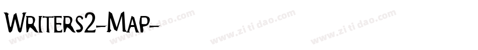 Writers2-Map字体转换
