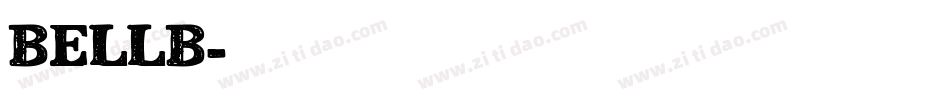 BELLB字体转换