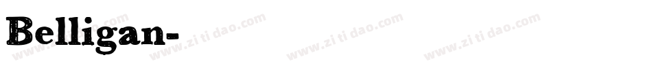 Belligan字体转换