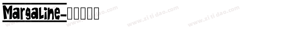 Margaline字体转换