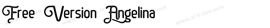 Free-Version-Angelina-2字体转换