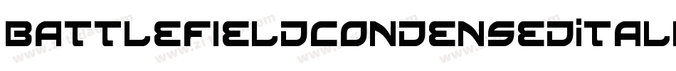 BattlefieldCondensedItalic-qgx0字体转换