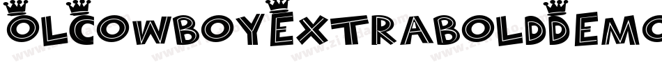 OlCowboyExtraboldDemo-yXae字体转换