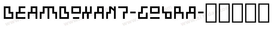 BeamBoxAnt-GO6rA字体转换