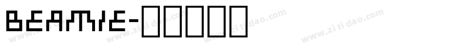 beamie字体转换
