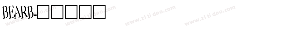 BEARB字体转换