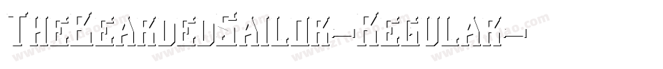 TheBeardedSailor-Regular字体转换