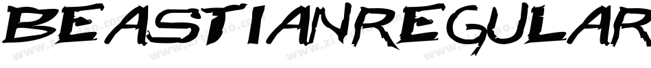 BeastianRegular-8njA字体转换