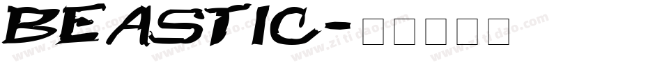 Beastic字体转换