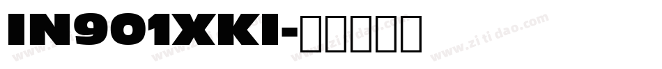IN901XKI字体转换