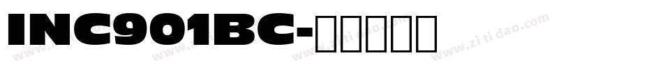 INC901BC字体转换