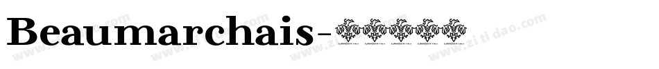 Beaumarchais字体转换
