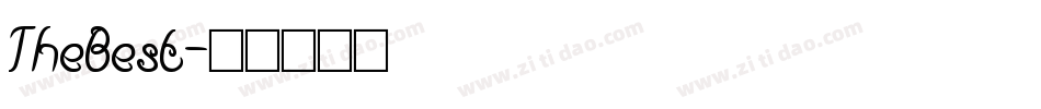 TheBest字体转换