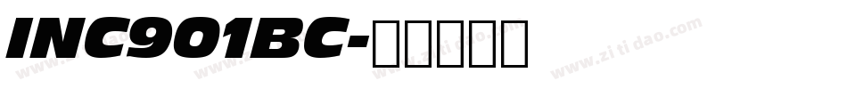 INC901BC字体转换
