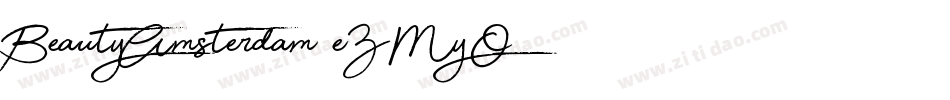 BeautyAmsterdam-eZMyO字体转换