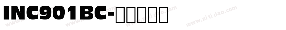 INC901BC字体转换